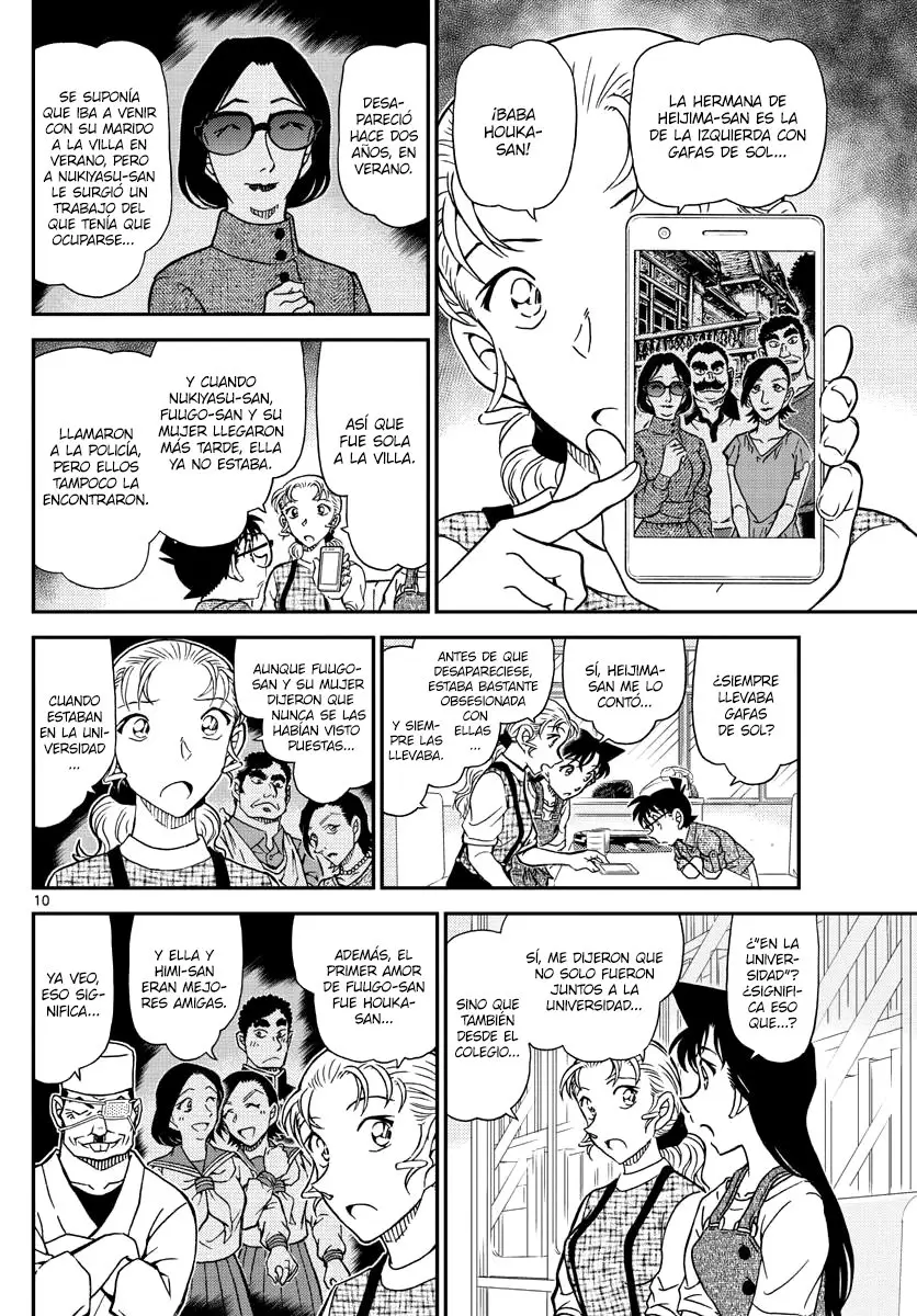 Detective Conan capítulo 1056 página 10