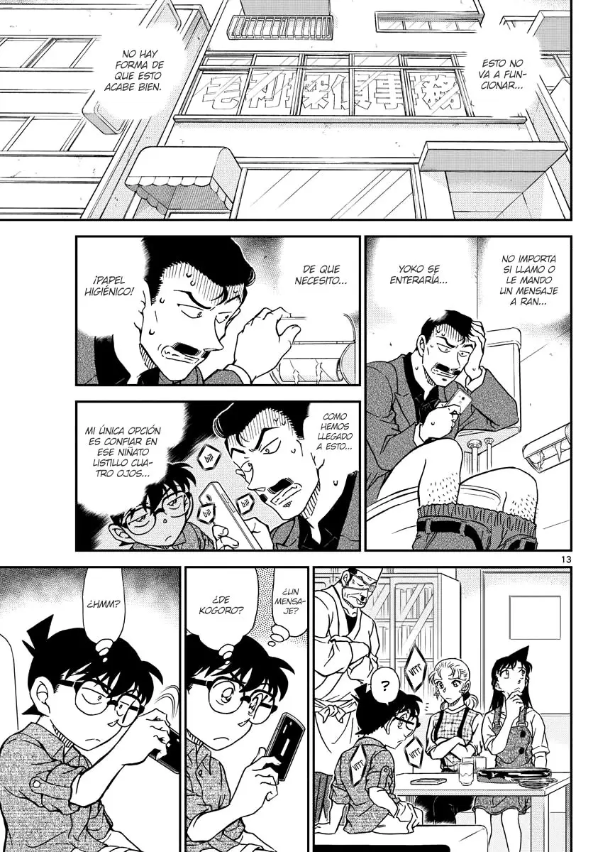 Detective Conan capítulo 1056 página 13