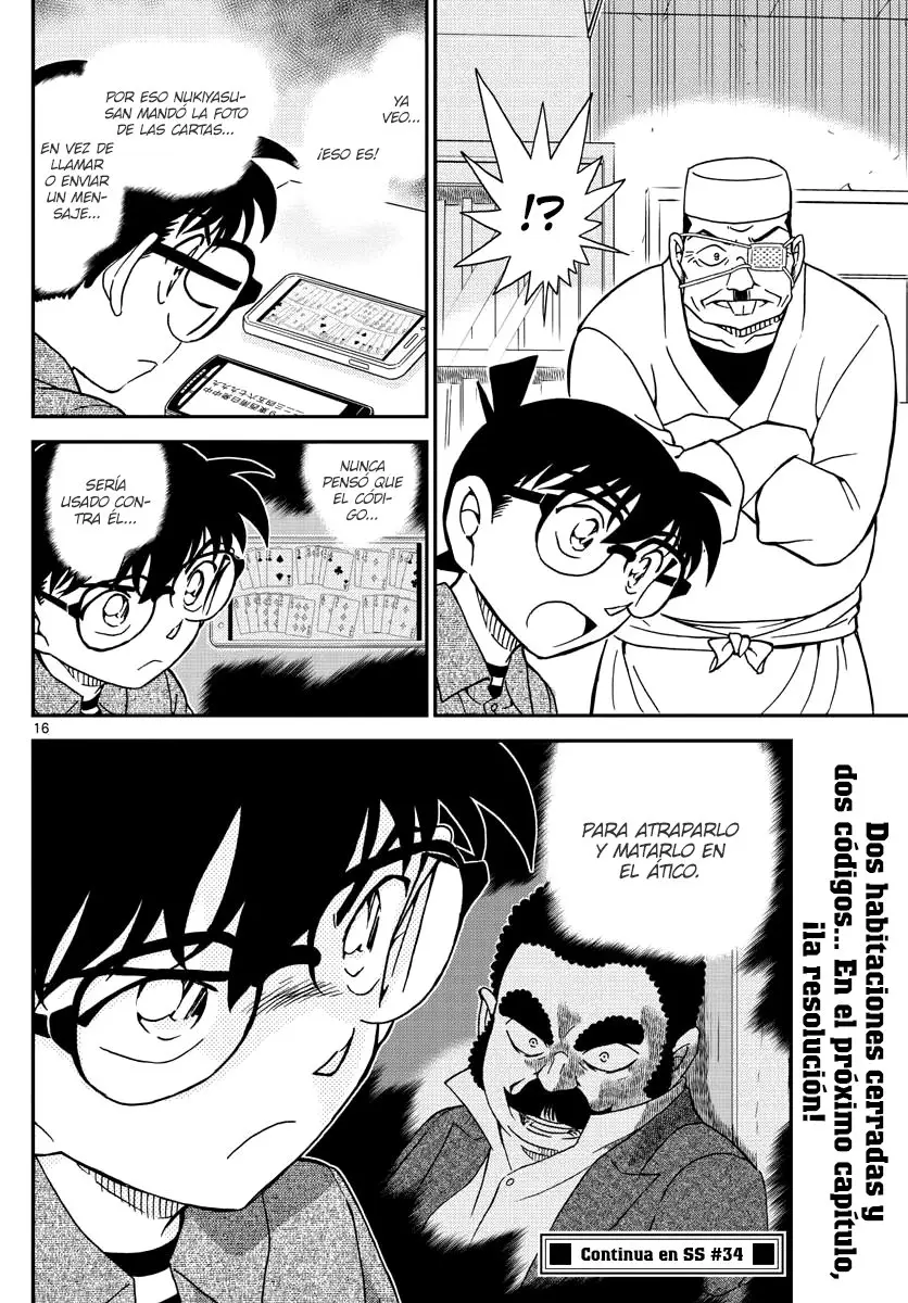 Detective Conan capítulo 1056 página 16