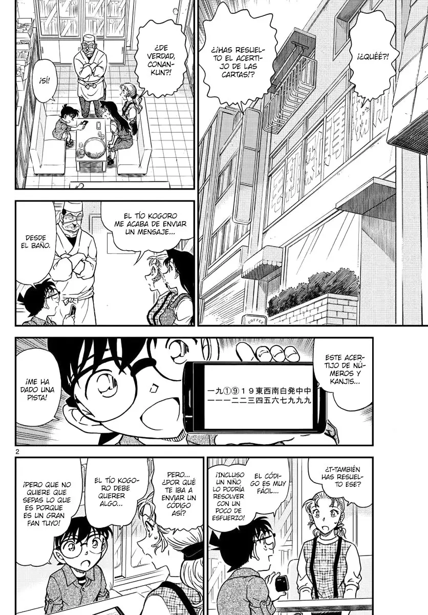 Detective Conan capítulo 1057 página 2