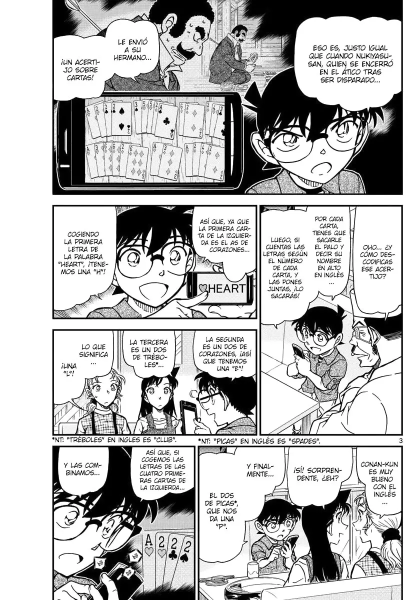 Detective Conan capítulo 1057 página 3
