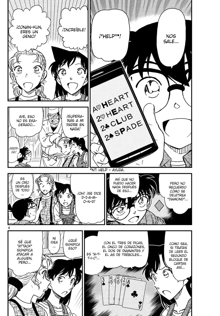 Detective Conan capítulo 1057 página 4