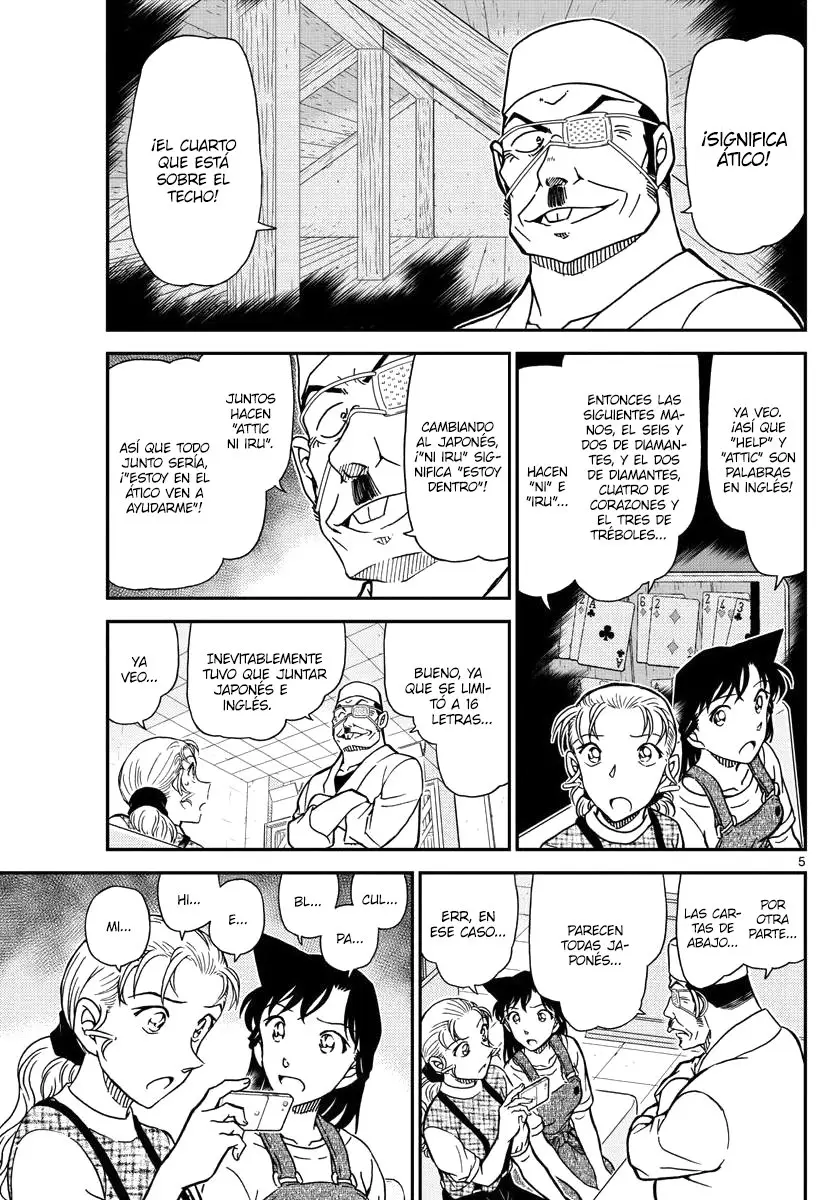 Detective Conan capítulo 1057 página 5