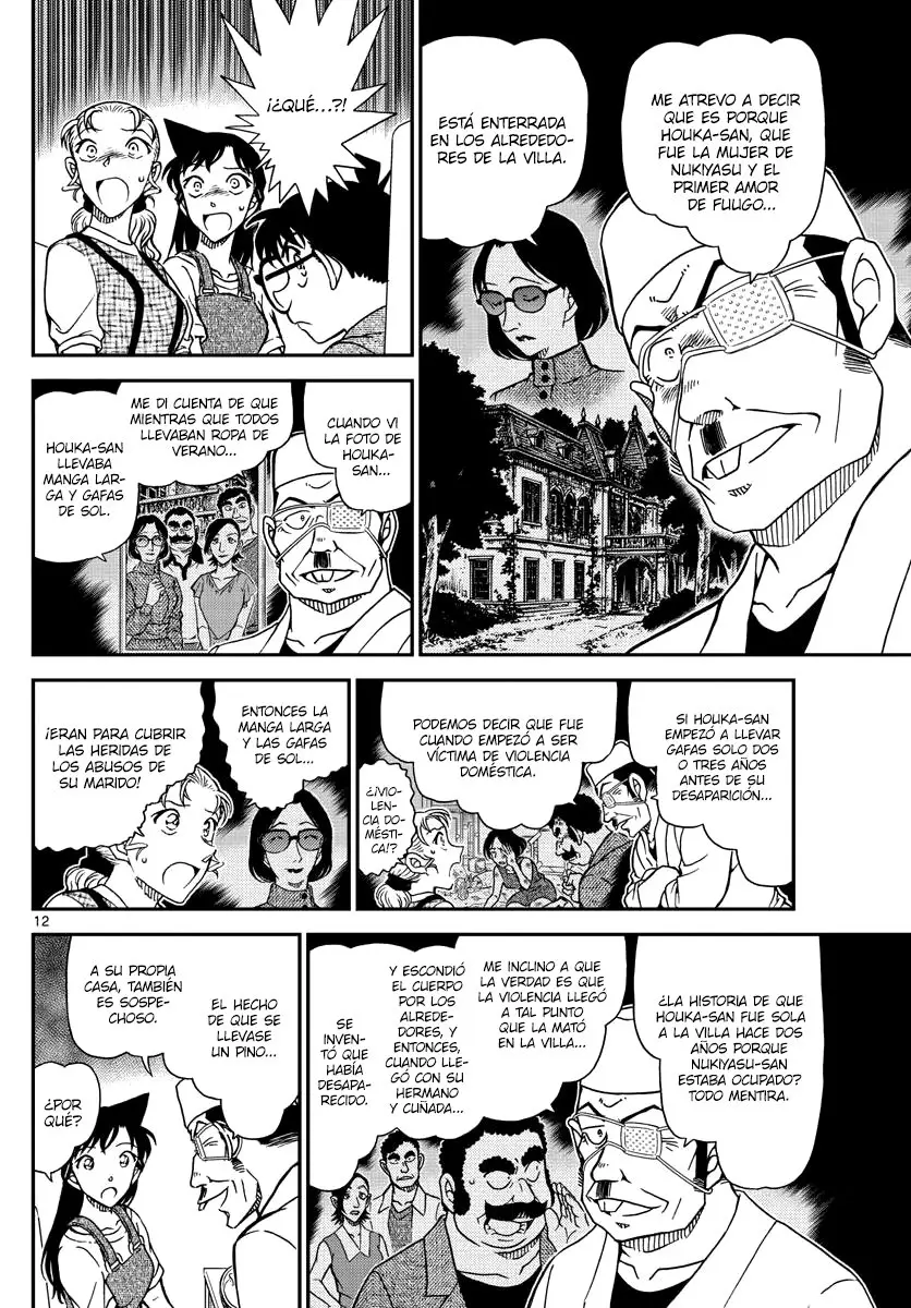 Detective Conan capítulo 1057 página 12