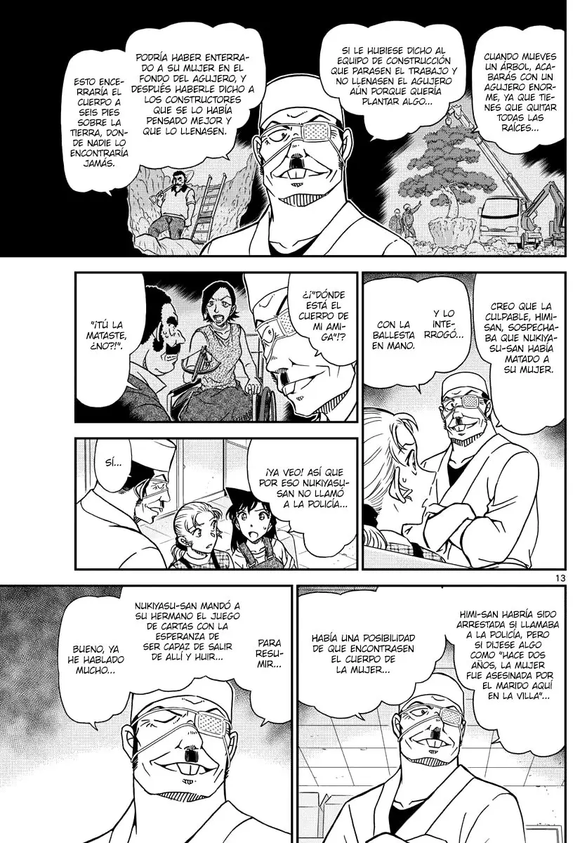 Detective Conan capítulo 1057 página 13