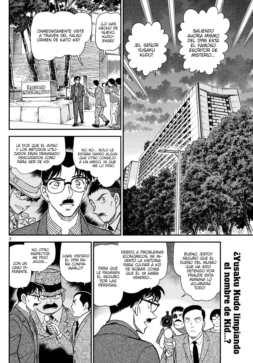 Detective Conan capítulo 1058 página 2
