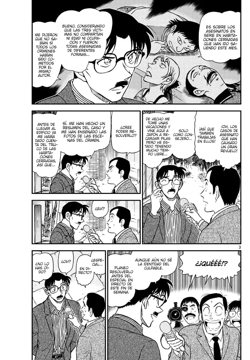 Detective Conan capítulo 1058 página 3