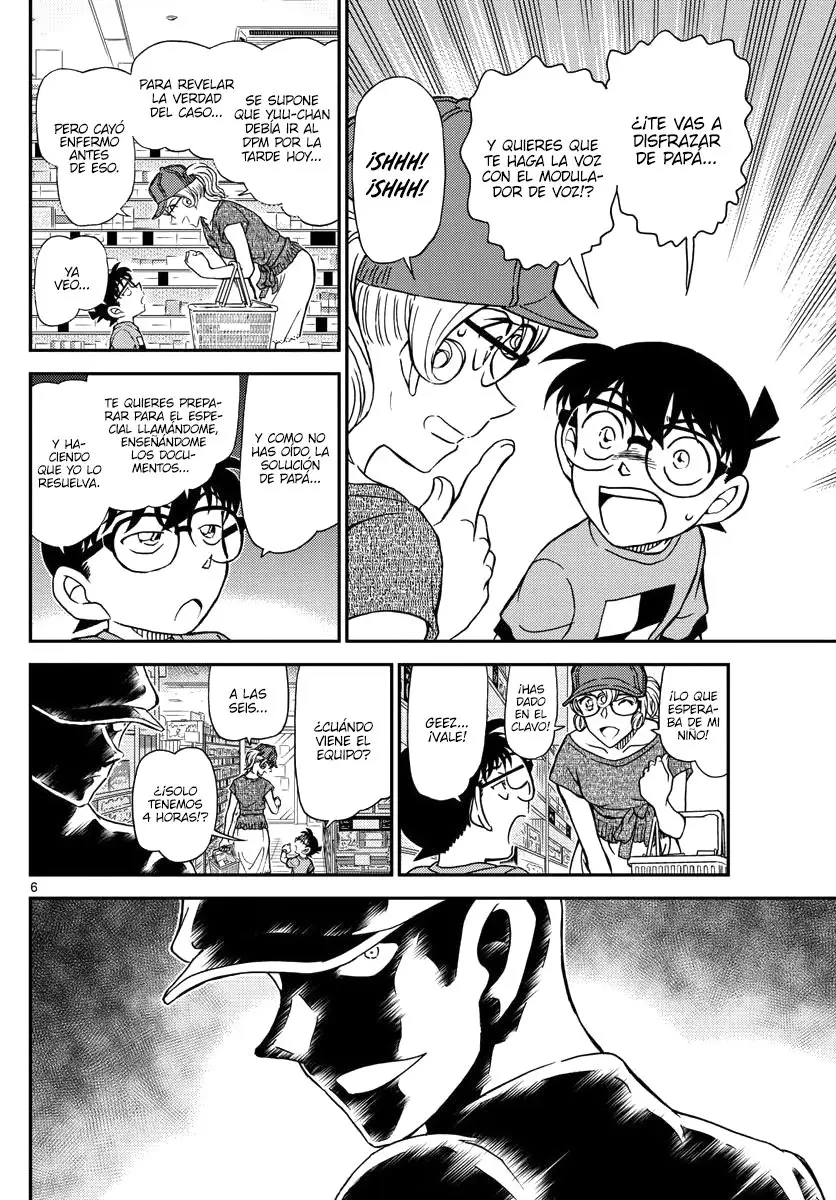 Detective Conan capítulo 1058 página 6