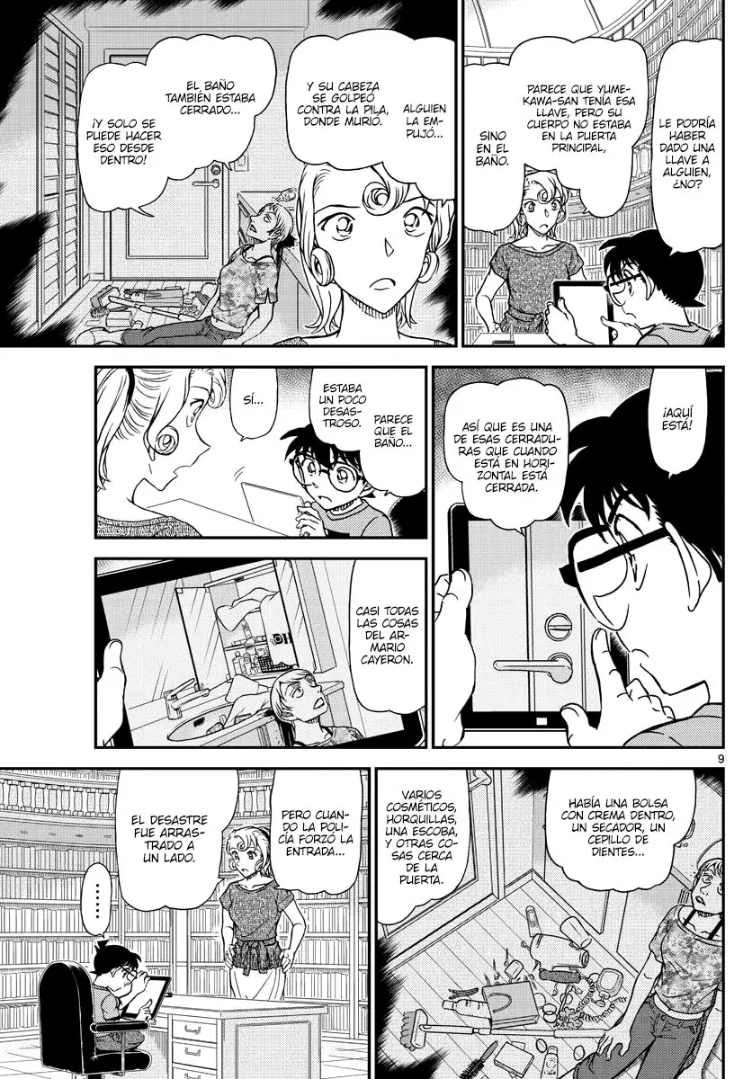 Detective Conan capítulo 1058 página 9