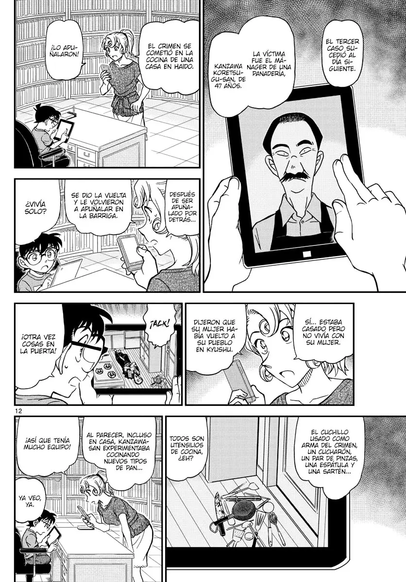 Detective Conan capítulo 1058 página 12
