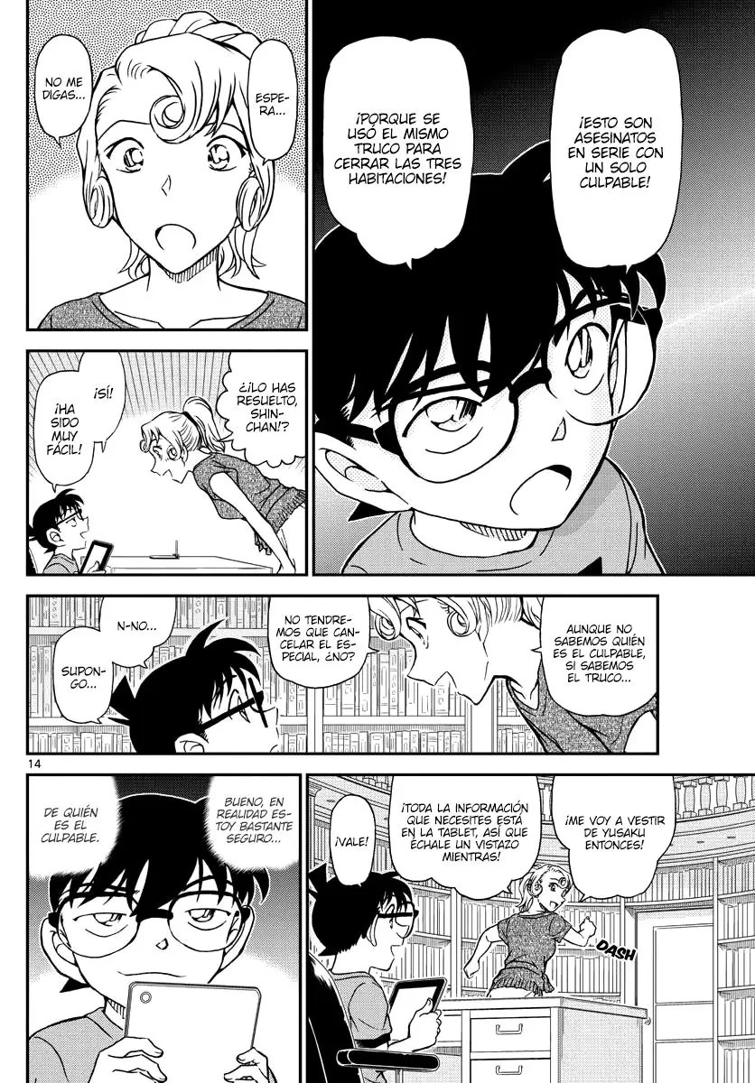 Detective Conan capítulo 1058 página 14