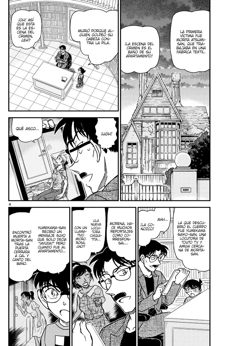 Detective Conan capítulo 1059 página 4
