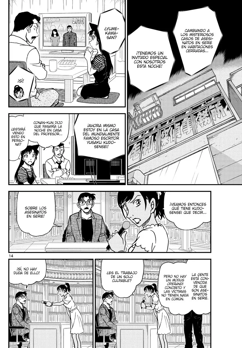 Detective Conan capítulo 1059 página 14