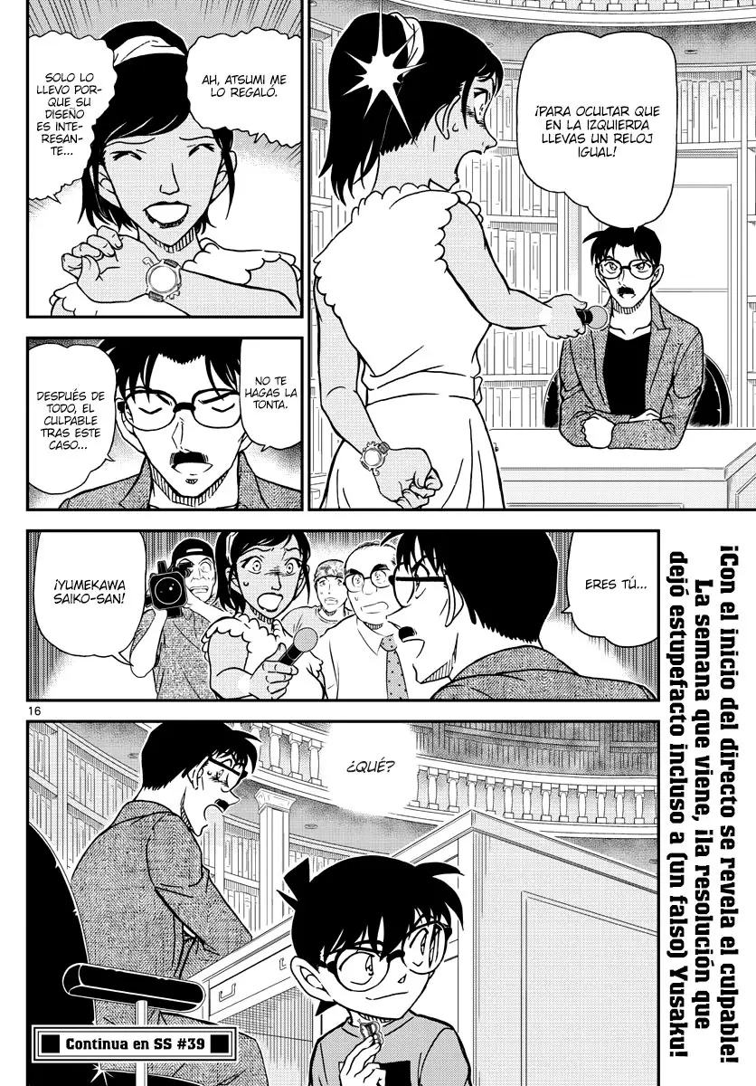Detective Conan capítulo 1059 página 16