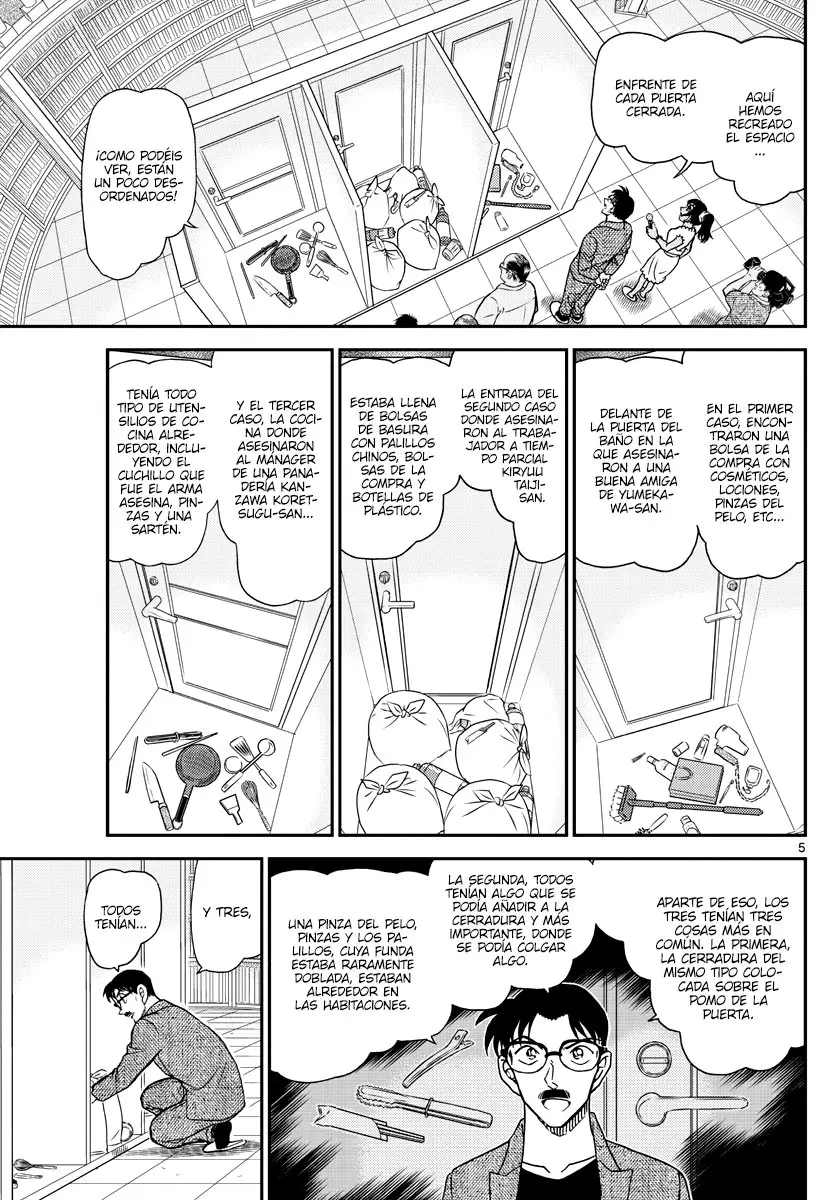 Detective Conan capítulo 1060 página 5