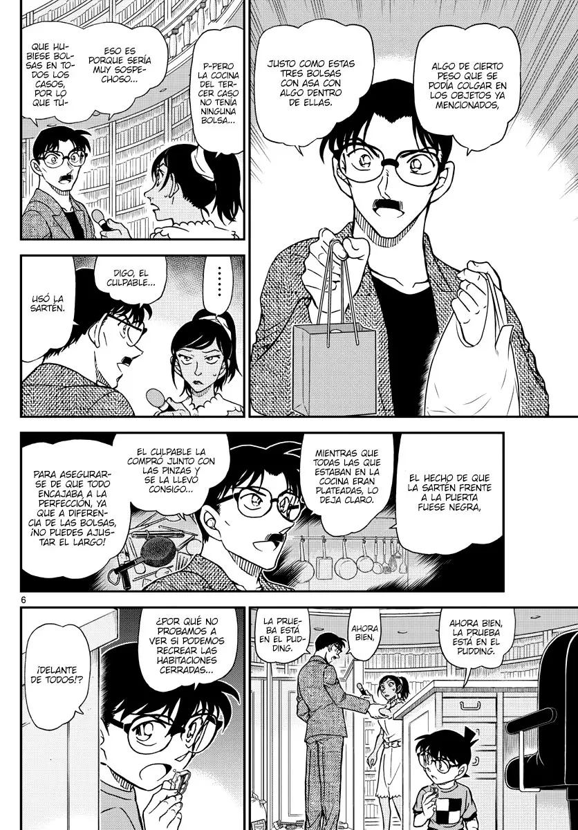 Detective Conan capítulo 1060 página 6