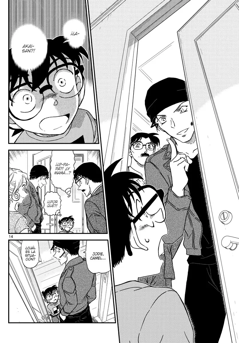 Detective Conan capítulo 1060 página 14