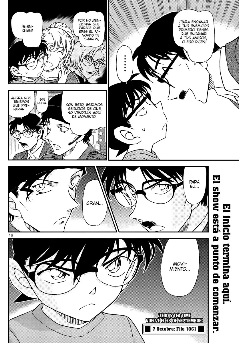 Detective Conan capítulo 1060 página 16