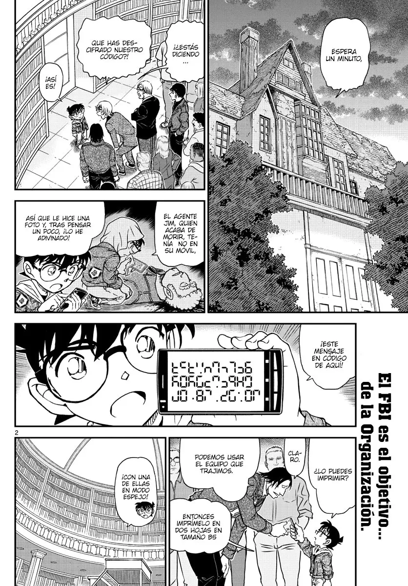 Detective Conan capítulo 1062 página 2