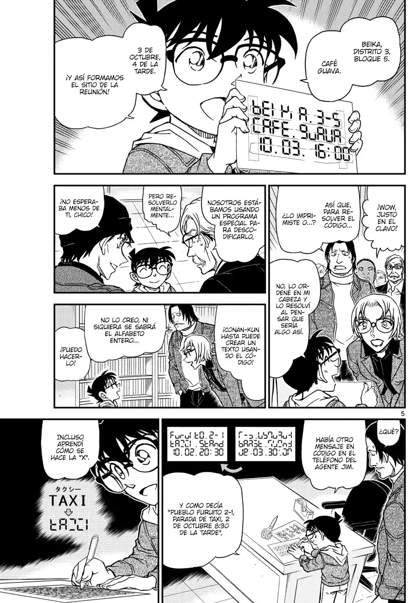 Detective Conan capítulo 1062 página 5