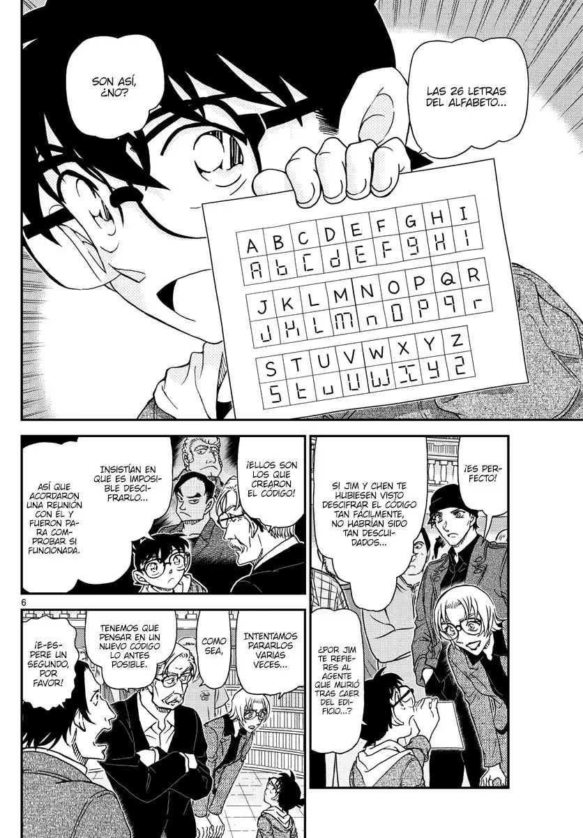 Detective Conan capítulo 1062 página 6
