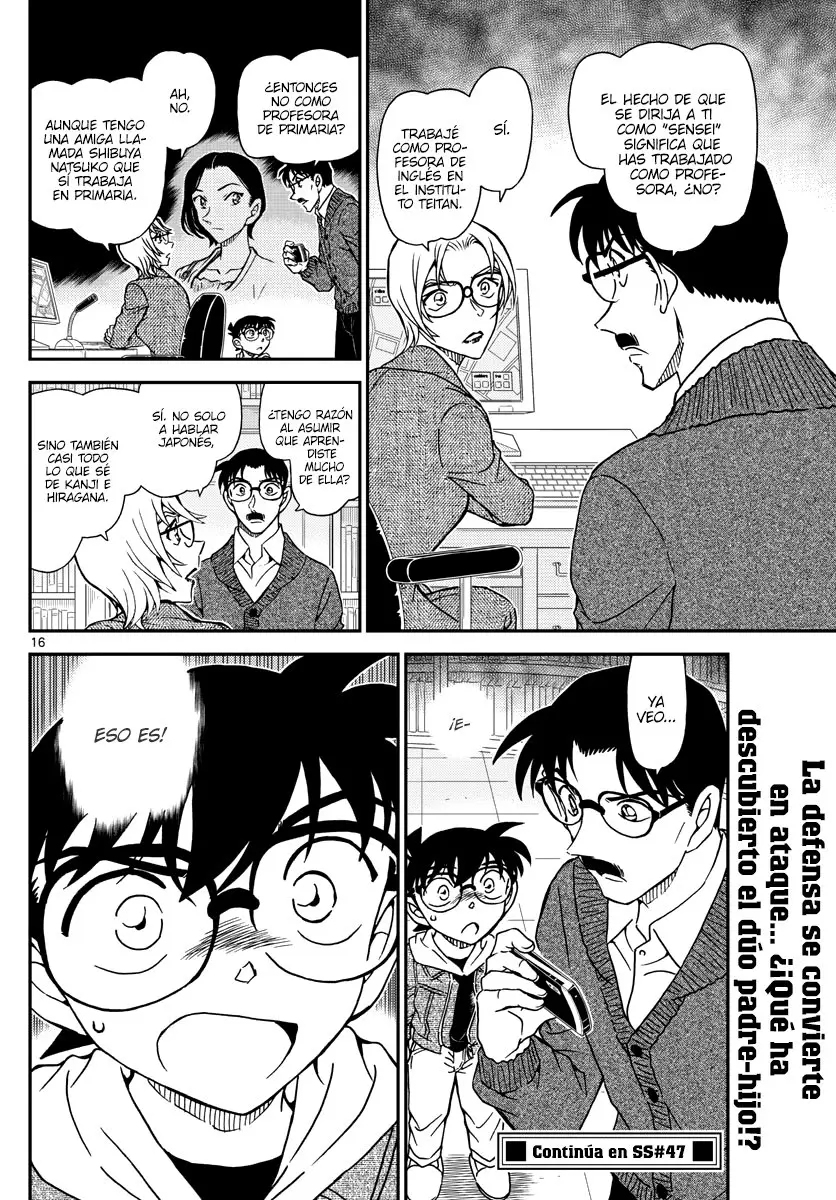 Detective Conan capítulo 1062 página 16