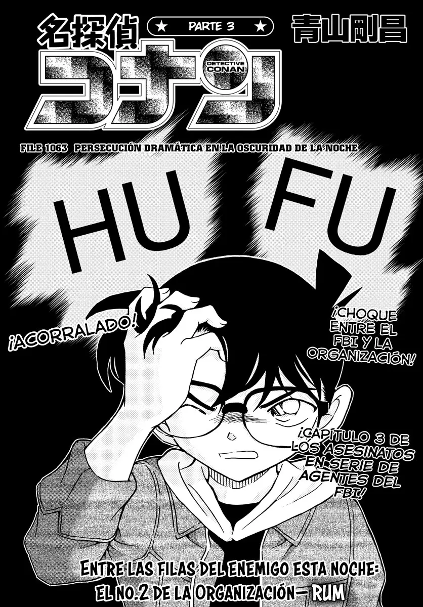 Detective Conan capítulo 1063 página 1