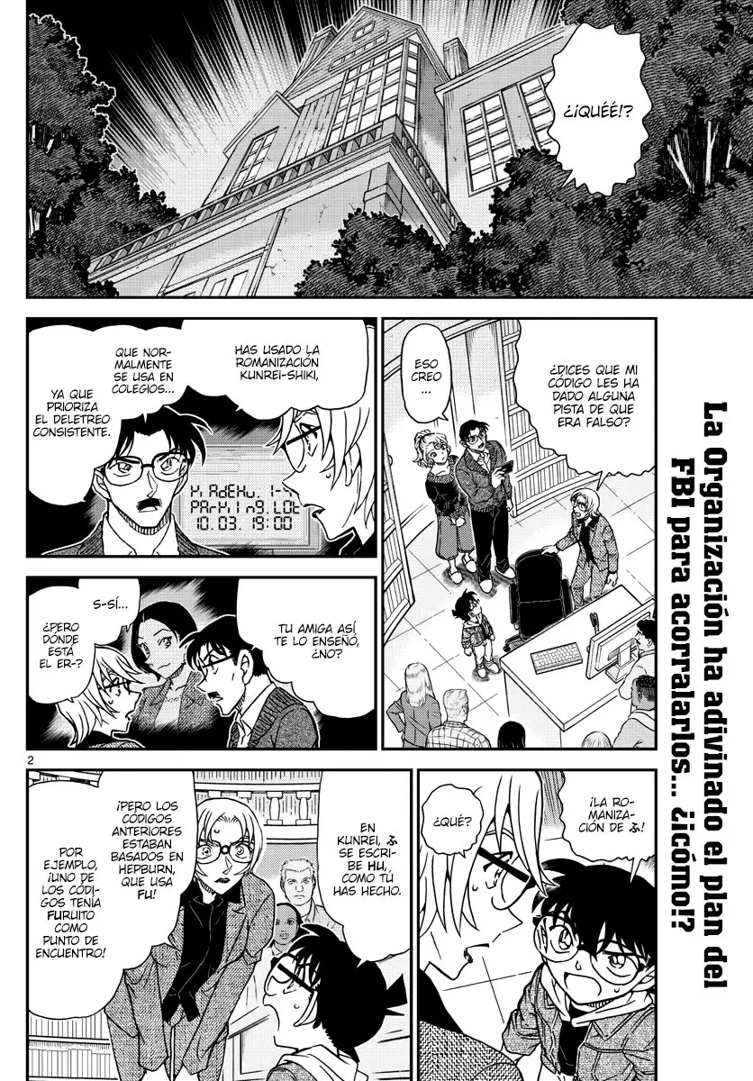 Detective Conan capítulo 1063 página 2