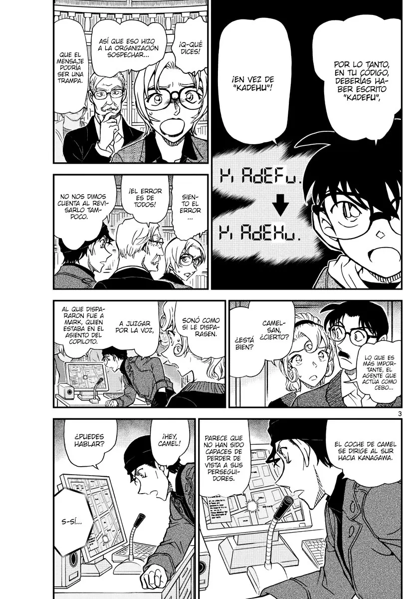 Detective Conan capítulo 1063 página 3