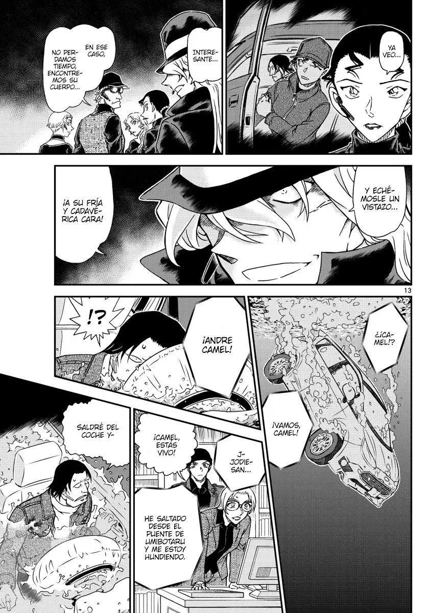 Detective Conan capítulo 1063 página 13