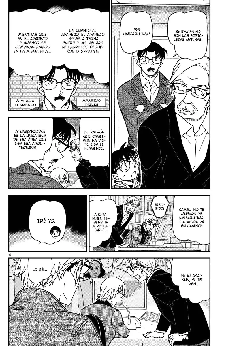 Detective Conan capítulo 1064 página 4