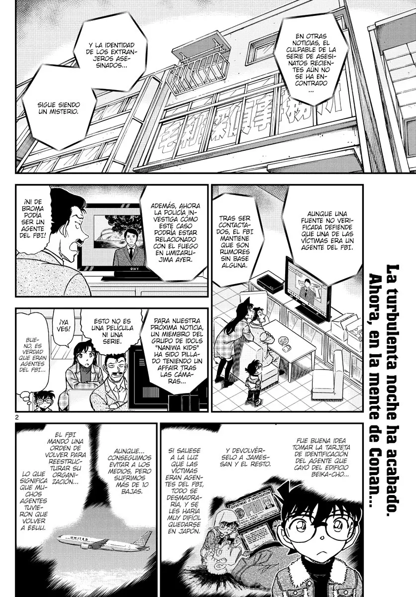 Detective Conan capítulo 1067 página 2
