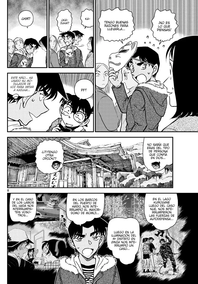 Detective Conan capítulo 1067 página 8