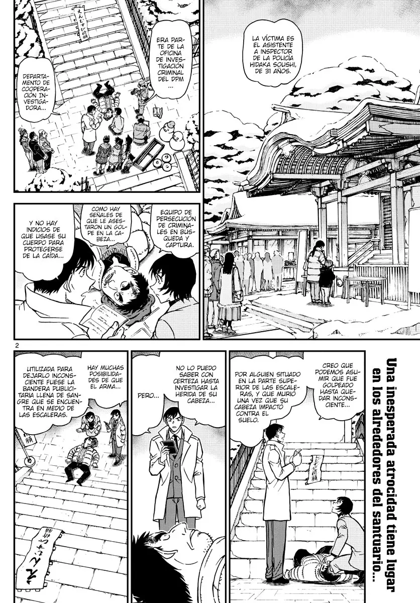 Detective Conan capítulo 1068 página 2
