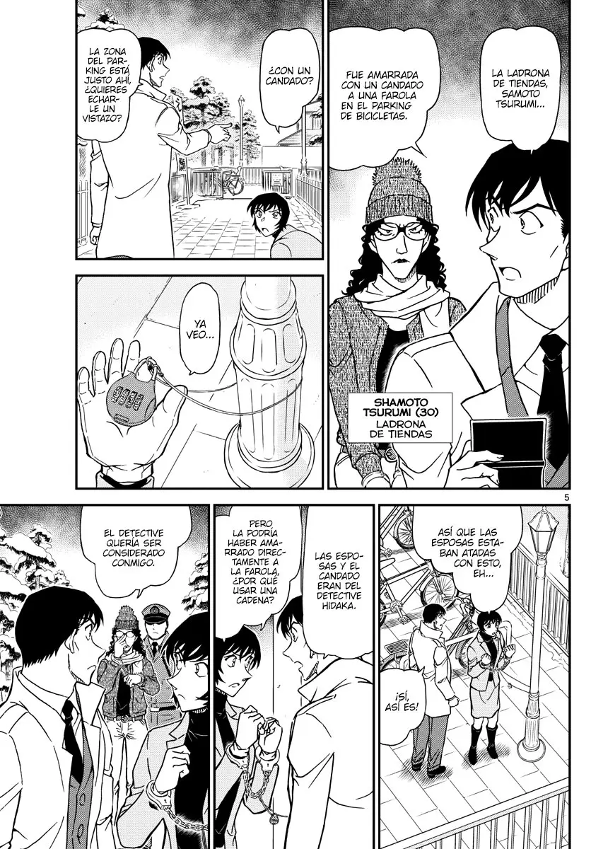 Detective Conan capítulo 1068 página 5