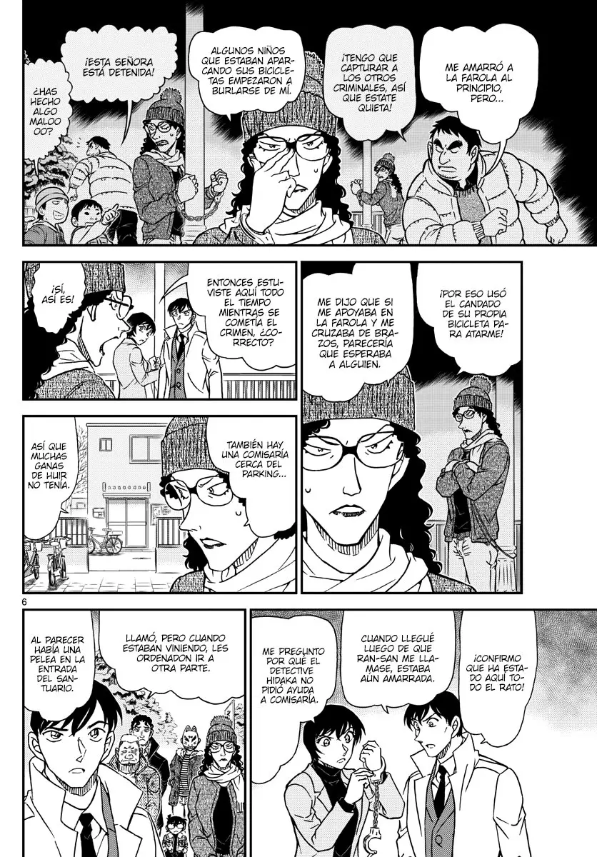 Detective Conan capítulo 1068 página 6