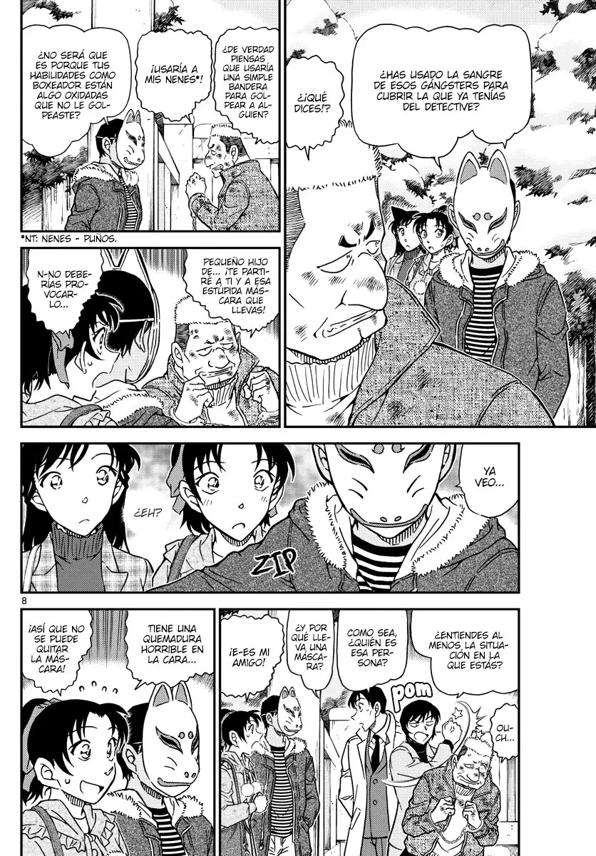 Detective Conan capítulo 1068 página 8