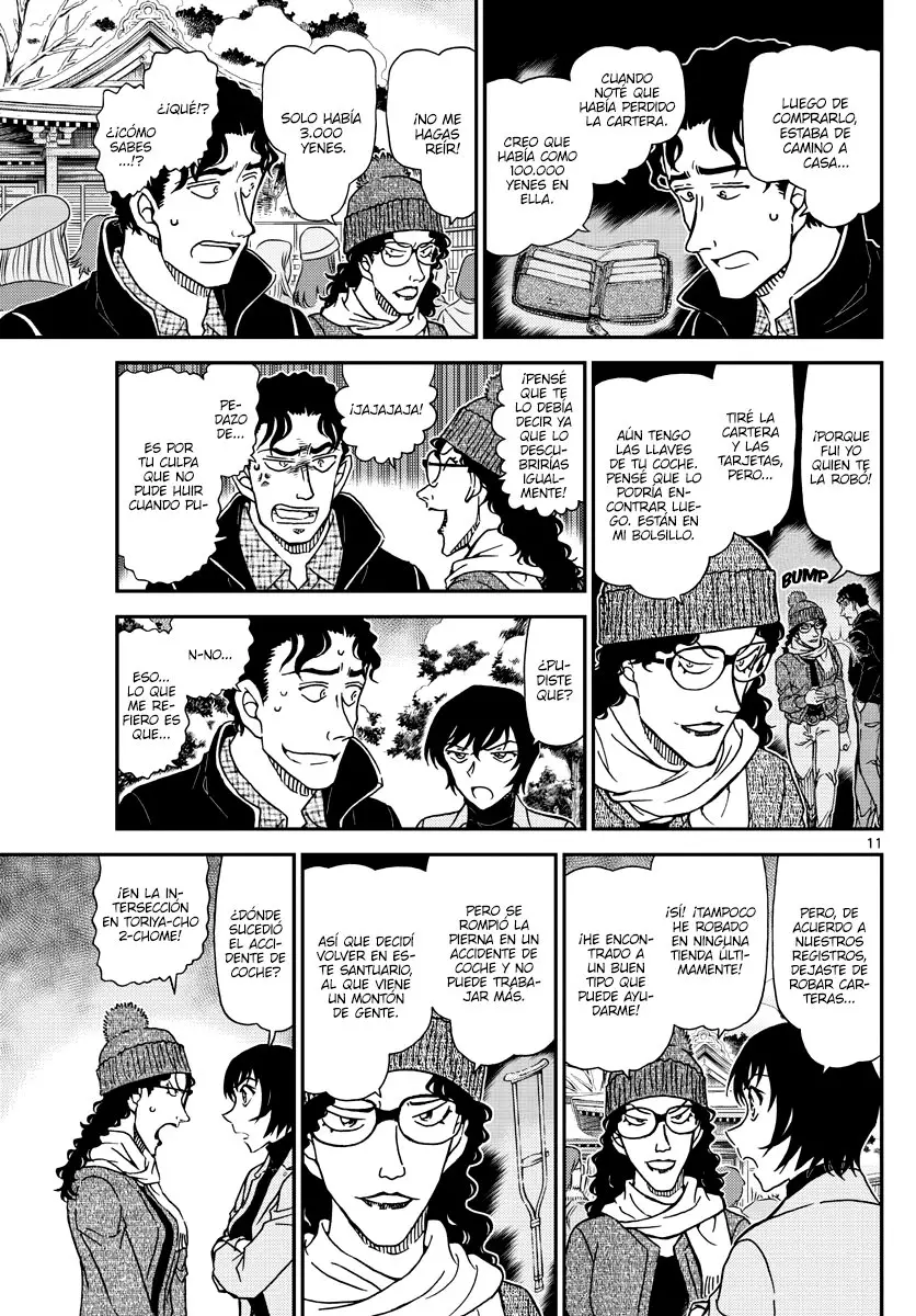 Detective Conan capítulo 1068 página 11