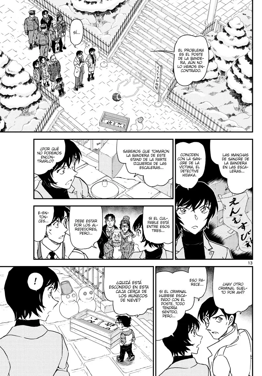 Detective Conan capítulo 1068 página 13