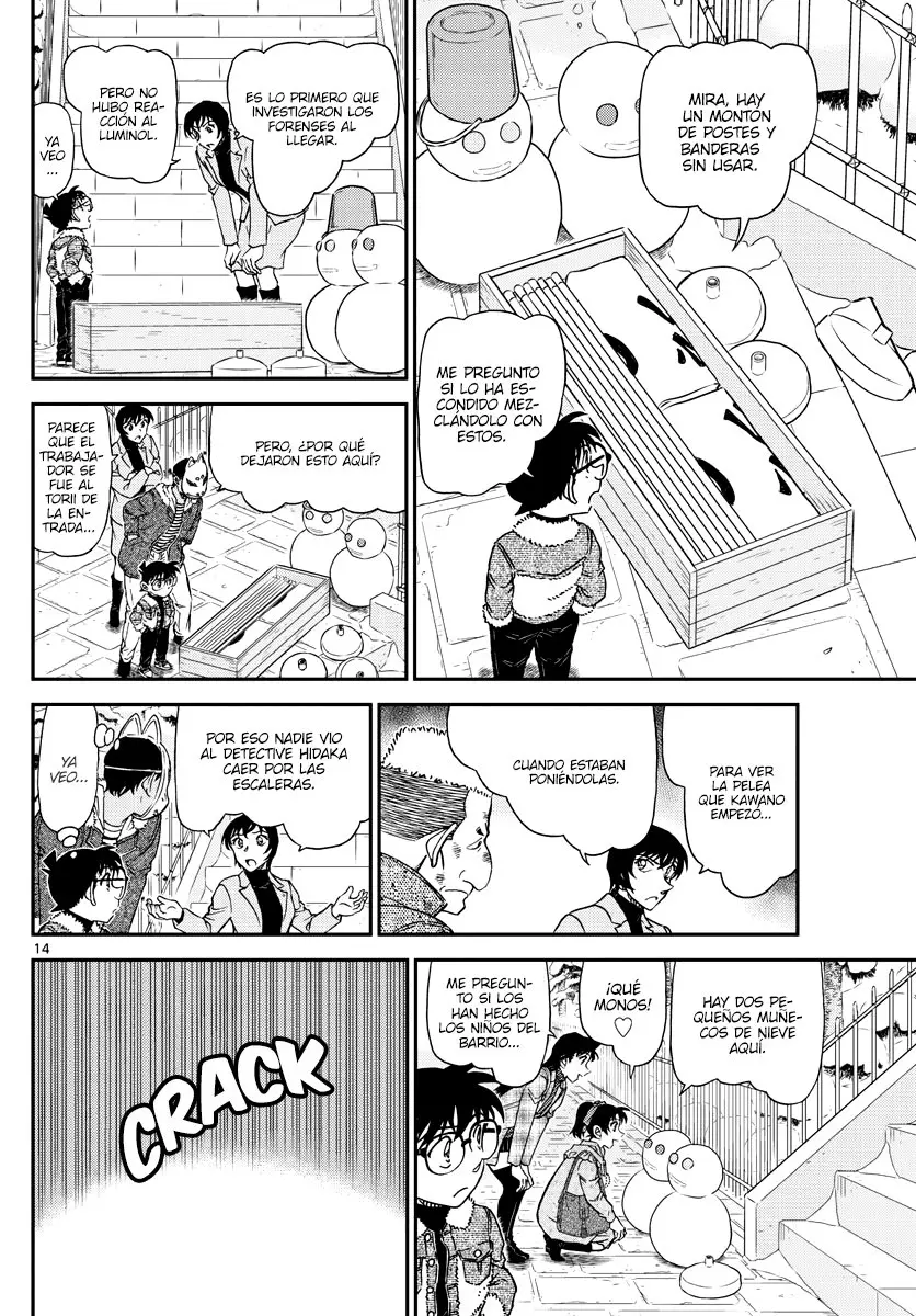 Detective Conan capítulo 1068 página 14