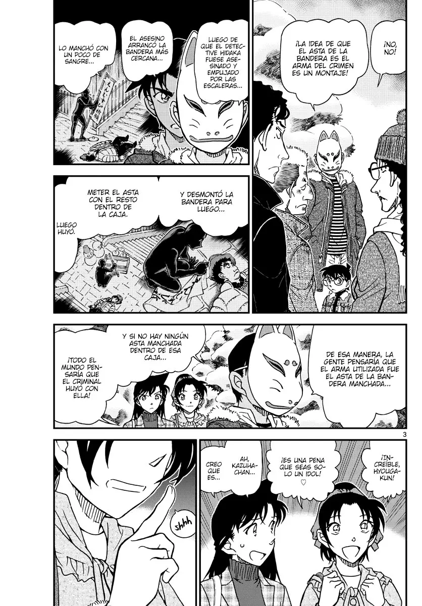 Detective Conan capítulo 1069 página 3