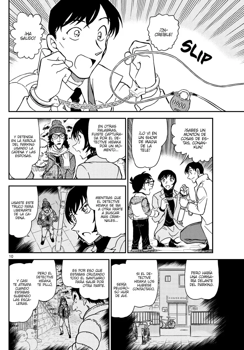 Detective Conan capítulo 1069 página 10