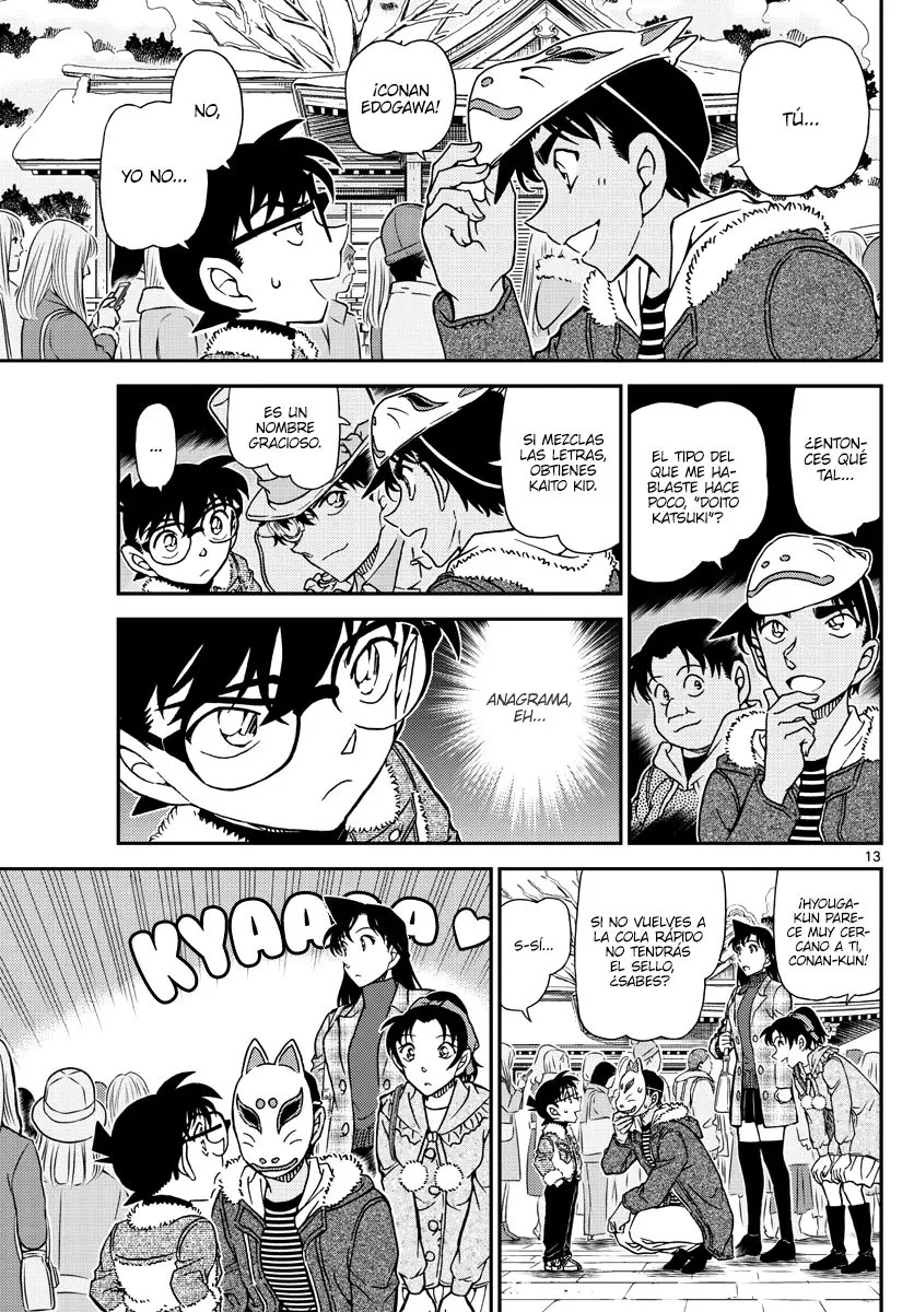 Detective Conan capítulo 1069 página 13