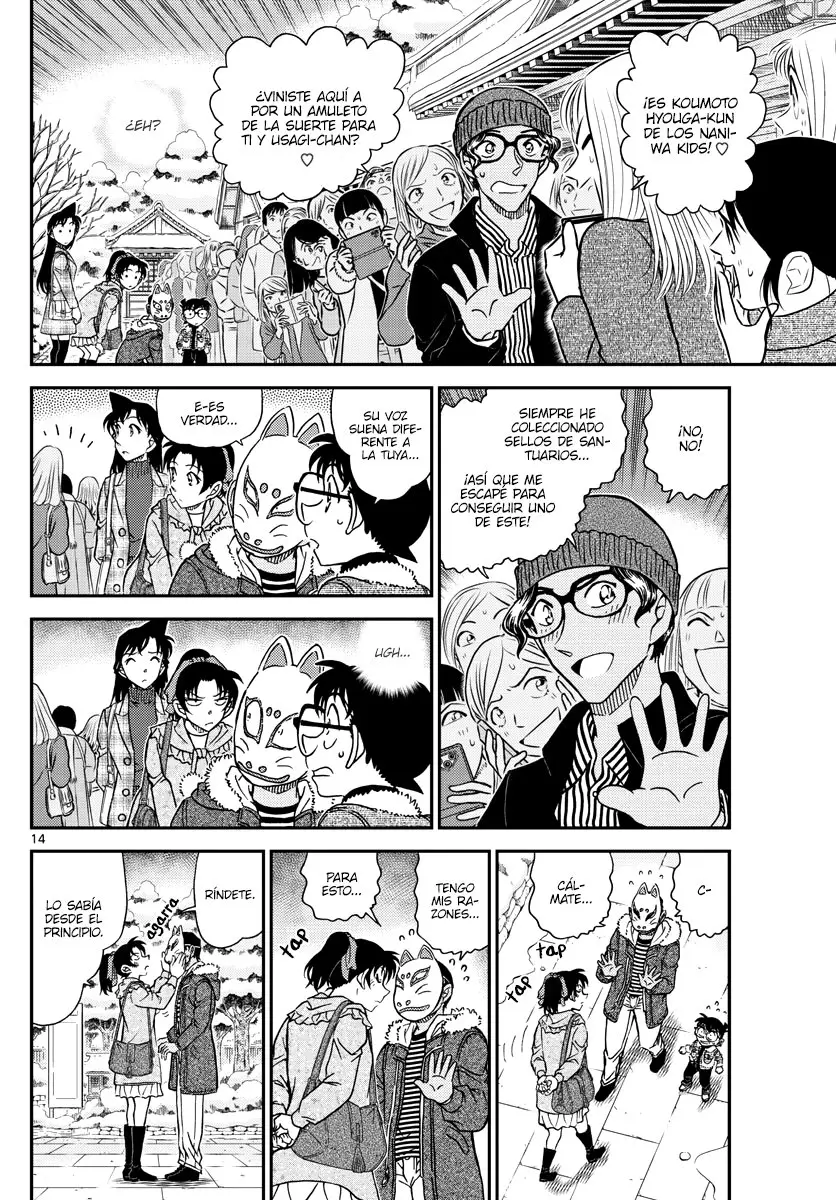 Detective Conan capítulo 1069 página 14