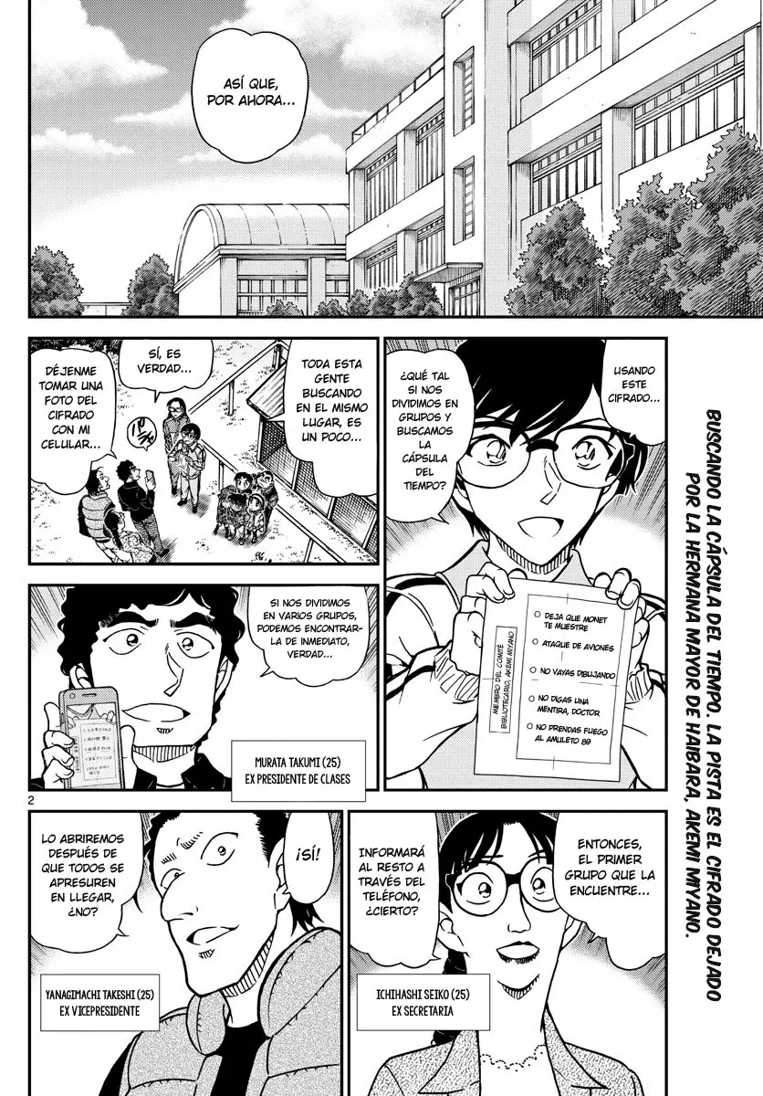 Detective Conan capítulo 1071 página 2
