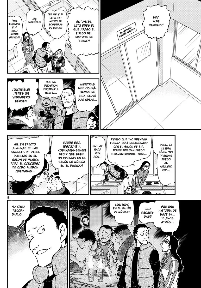 Detective Conan capítulo 1071 página 8