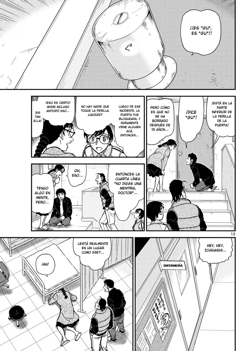 Detective Conan capítulo 1071 página 13