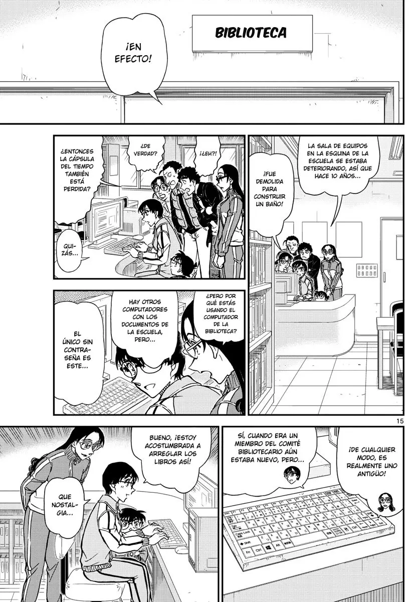 Detective Conan capítulo 1071 página 15