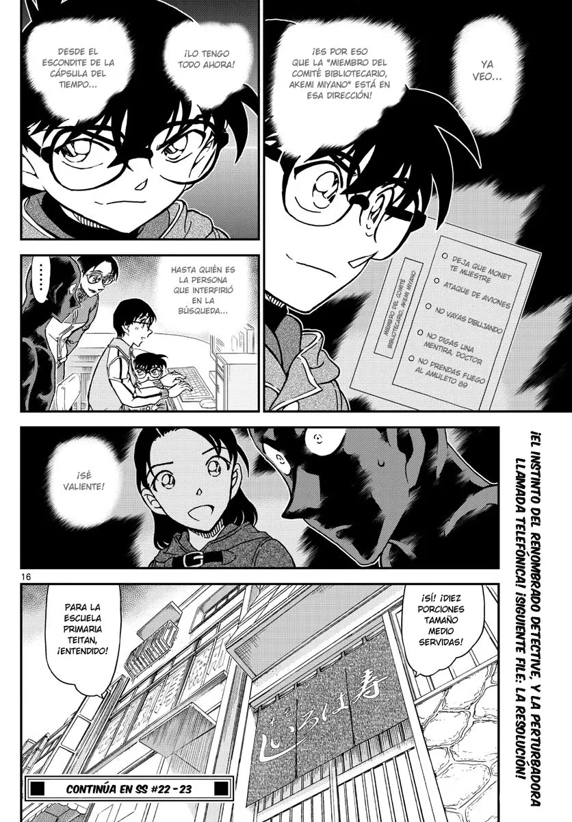 Detective Conan capítulo 1071 página 16