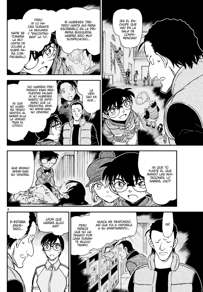Detective Conan capítulo 1072 página 8